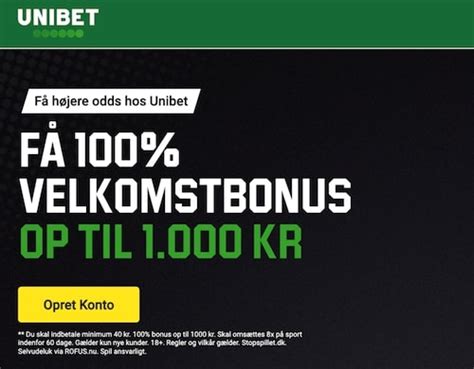unibet indbetalingsbonus|Velkommen til Unibet.